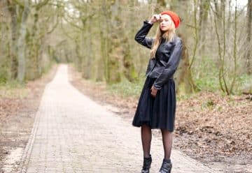 accessoirisé jupe noire