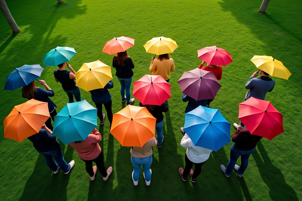parapluie couleur