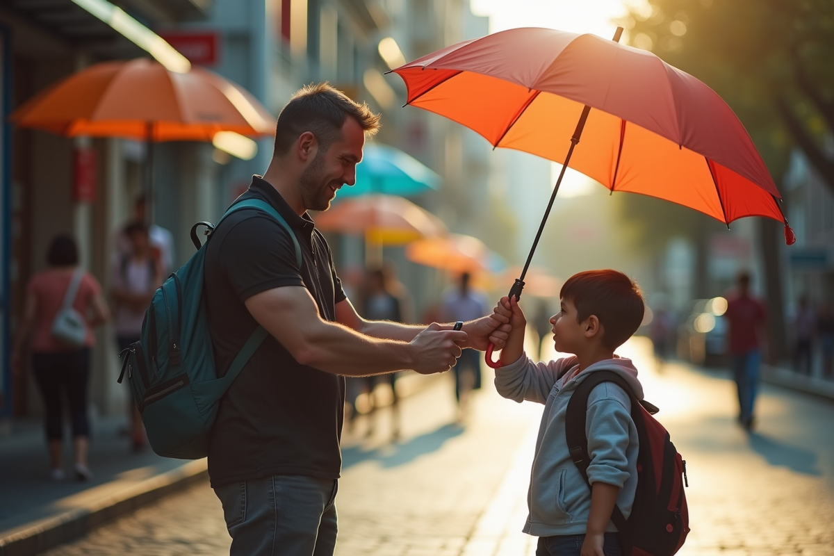 parapluie pratique