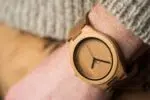 montre en bois